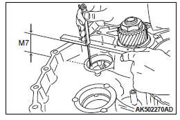 Mitsubishi Outlander. Continuously Variable Transaxle Overhaul