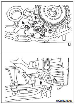 Mitsubishi Outlander. Continuously Variable Transaxle Overhaul