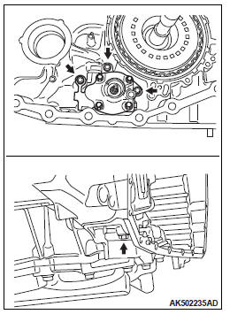 Mitsubishi Outlander. Continuously Variable Transaxle Overhaul