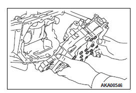 Mitsubishi Outlander. Continuously Variable Transaxle Overhaul