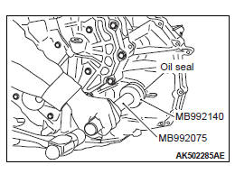 Mitsubishi Outlander. Continuously Variable Transaxle Overhaul