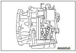 Mitsubishi Outlander. Continuously Variable Transaxle Overhaul