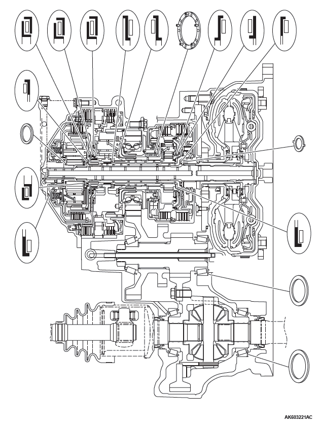 Mitsubishi Outlander. Automatic Transaxle Overhaul