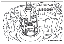 Mitsubishi Outlander. Automatic Transaxle Overhaul