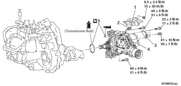 Mitsubishi Outlander. Automatic Transaxle