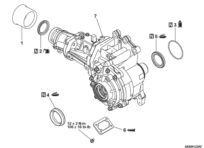 Mitsubishi Outlander. Automatic Transaxle Overhaul