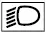 Mitsubishi Outlander low beam headlight indicator symbol