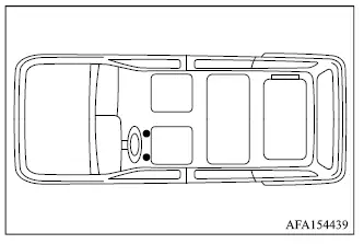 Mitsubishi Outlander floor mat positioning hook locations in the footwell
