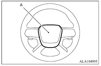 Mitsubishi Outlander speed restriction sticker placement on steering wheel