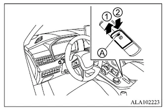 Mitsubishi Outlander electric parking brake switch with apply and release positions