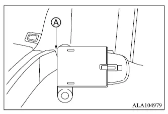 Mitsubishi Outlander tonneau cover stored in the underfloor luggage compartment