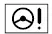 Mitsubishi Outlander electric power steering warning light symbol