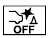 Mitsubishi Outlander Rear Automatic Emergency Braking OFF warning light symbol