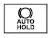 Mitsubishi Outlander green Brake Auto Hold indicator symbol