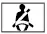 Mitsubishi Outlander front seat belt warning light symbol