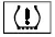 Mitsubishi Outlander low tire pressure warning light symbol