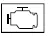 Mitsubishi Outlander malfunction indicator light symbol