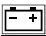 Mitsubishi Outlander battery charging system warning light symbol