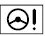 Mitsubishi Outlander electric power steering warning light symbol
