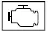 Mitsubishi Outlander malfunction indicator light symbol